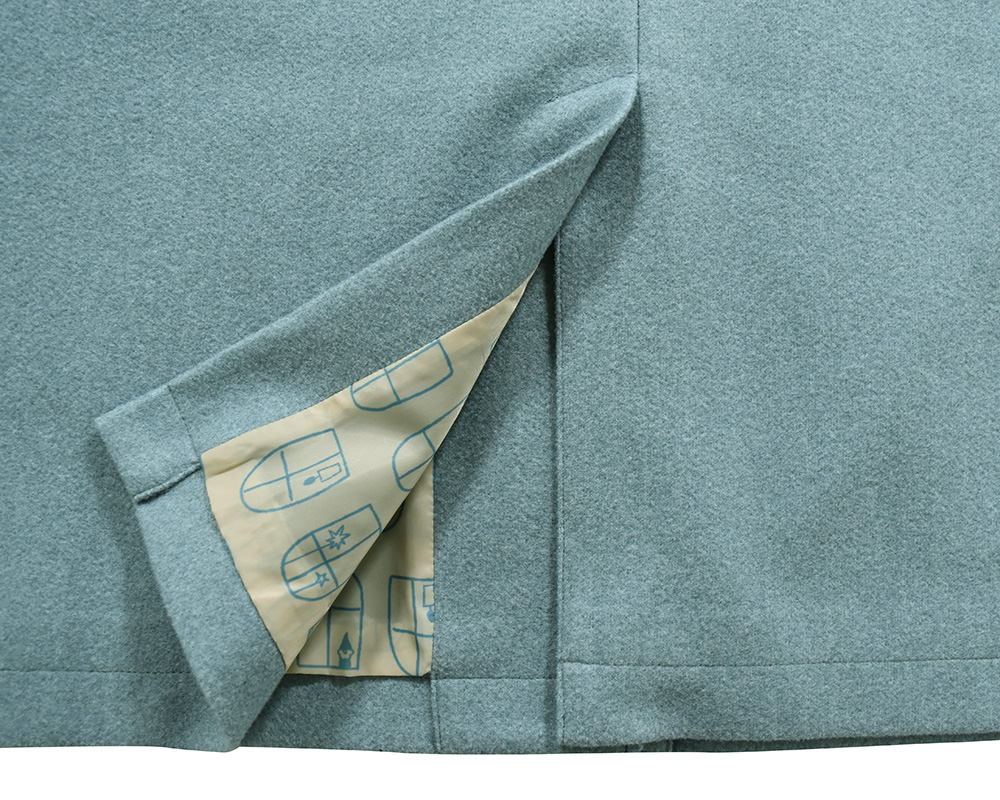 ha | za | ma 狂った正義が辿る末路のフラットカラーコート ha | za | ma 狂った正義が辿る末路のフラットカラーコート